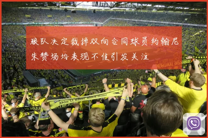 狼队决定裁掉双向合同球员约翰尼朱赞场均表现不佳引发关注